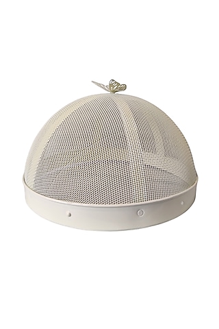 Elan Butterfly Cake Cover - Ivory by Living with Elan
