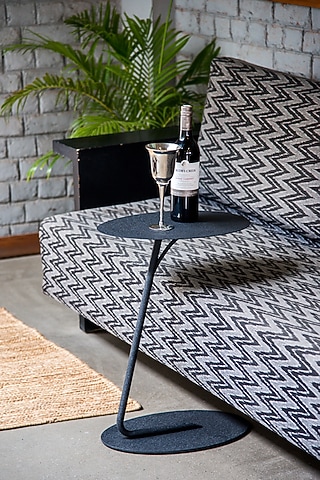 Black Iron C Table by Living with Elan