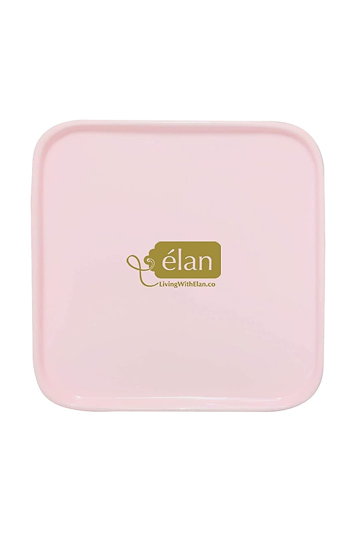 Light Pink Galvanised Steel Canisters (Set of 3) by Living with Elan at Pernia's Pop Up Shop
