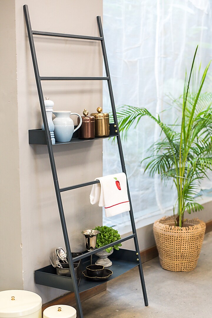Grey Metal Rack by Living with Elan at Pernia's Pop Up Shop