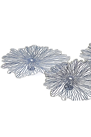 Silver Natural Finish Wall Decor (Set Of 2) by Living with Elan