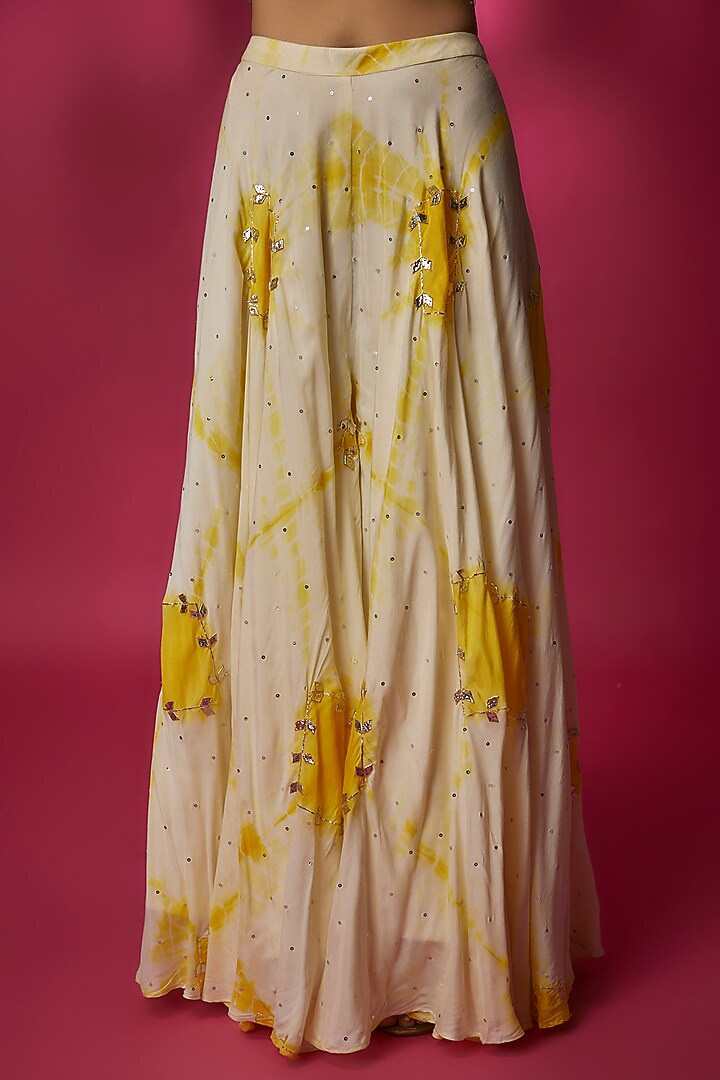 Ivory Spun Silk Co-Ord Set by Maayera Jaipur at Pernia's Pop Up Shop