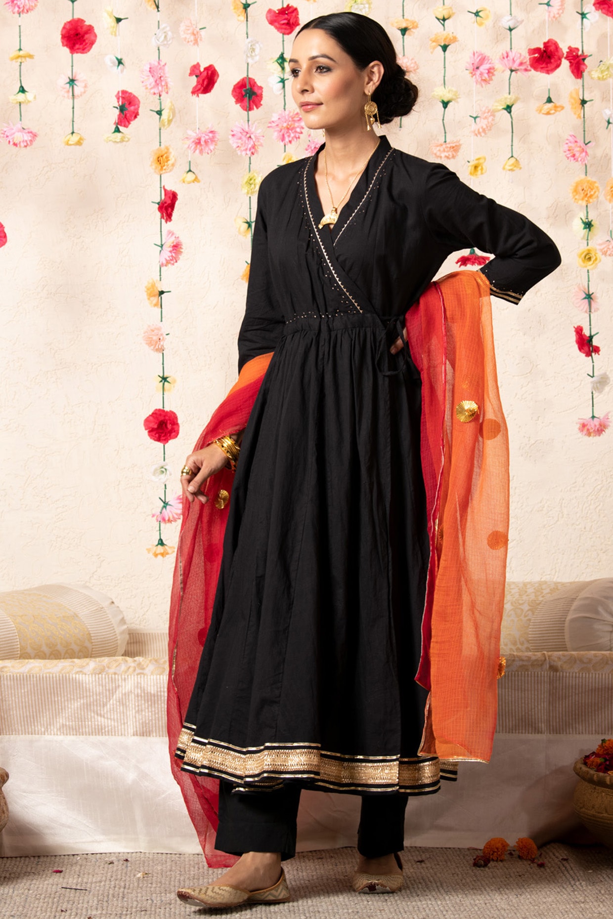 angrakha style kurti online