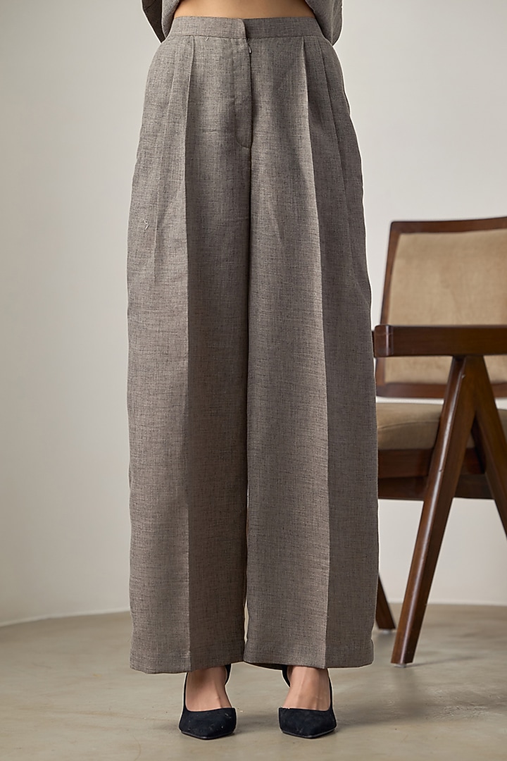 Grey Matka Cotton  Co-Ord Set by Maisolos at Pernia's Pop Up Shop