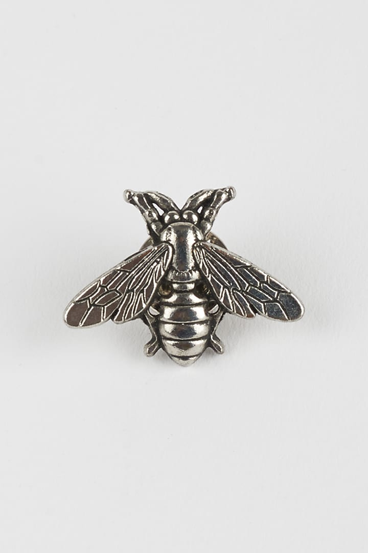 Silver Bee Brooch by Mr. Ajay Kumar