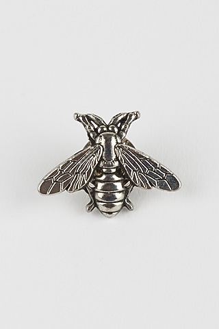 Silver Bee Brooch by Mr. Ajay Kumar