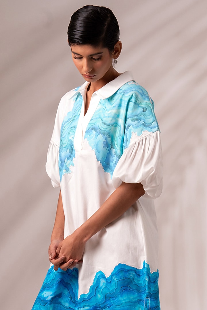 Multi-Colored Cotton Midi Summer Dress by MADDER MUCH at Pernia's Pop Up Shop