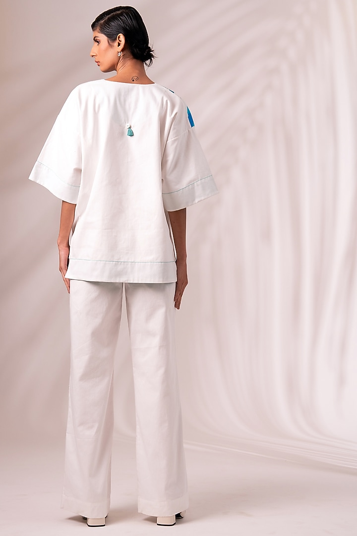 Multi-Colored Cotton Top by MADDER MUCH at Pernia's Pop Up Shop