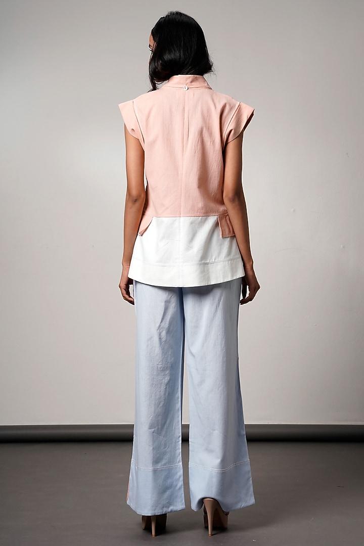 Multi-Colored Handloom Cotton Blazer Set by MADDER MUCH at Pernia's Pop Up Shop