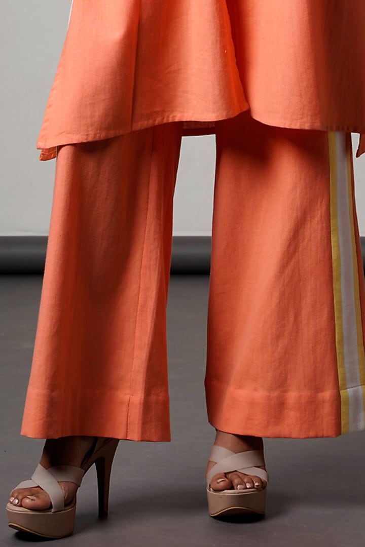 Multi-Colored Handloom Cotton Co-Ord Set by MADDER MUCH at Pernia's Pop Up Shop