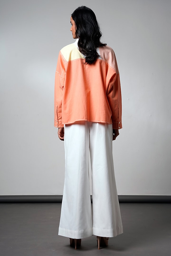 Multi-Colored Handloom Cotton Co-Ord Set by MADDER MUCH at Pernia's Pop Up Shop