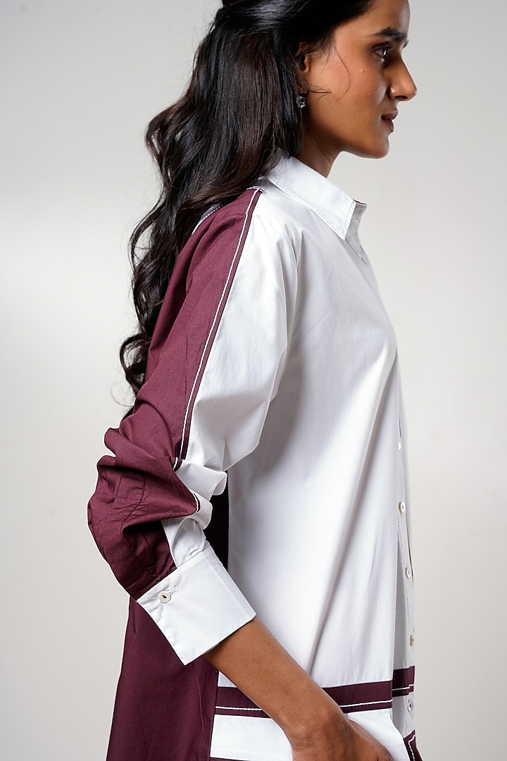 White Poplin Cotton Mini Summer Dress by MADDER MUCH at Pernia's Pop Up Shop