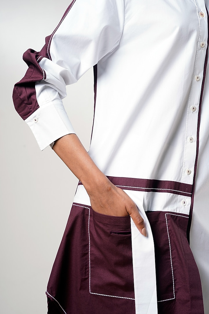 White Poplin Cotton Mini Summer Dress by MADDER MUCH at Pernia's Pop Up Shop