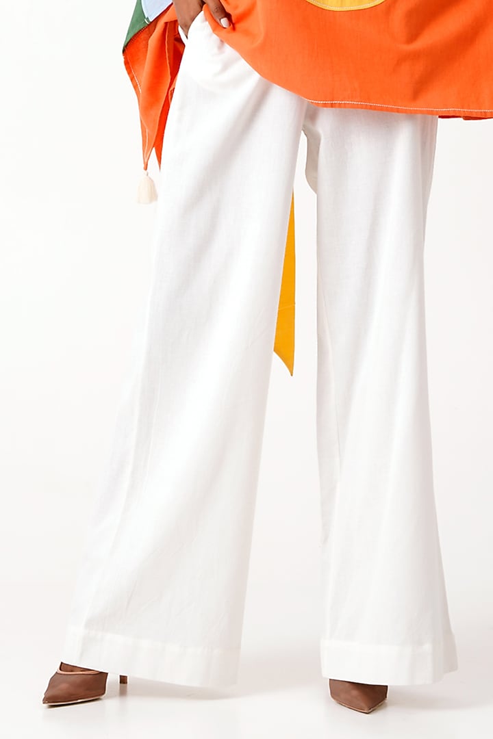 Multi-Colored Handloom Cotton Oversized Top by MADDER MUCH at Pernia's Pop Up Shop