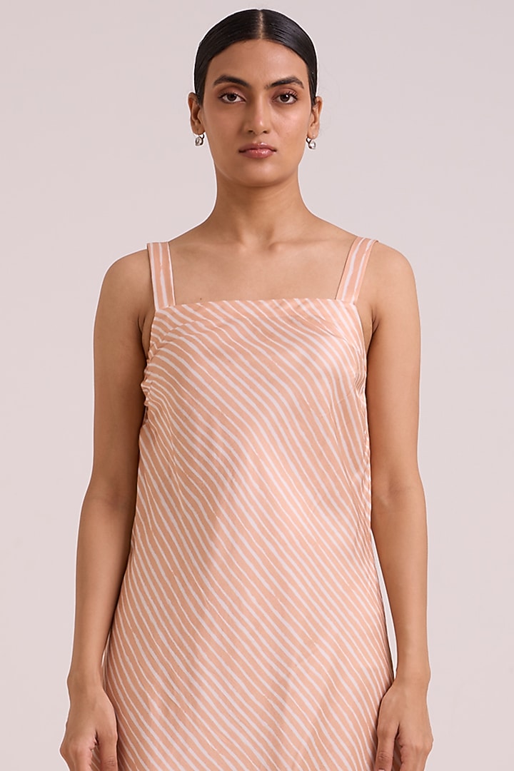 Pink Sheer Organza Floral Embroidered Jacket Vacation Dress by MADDER MUCH at Pernia's Pop Up Shop