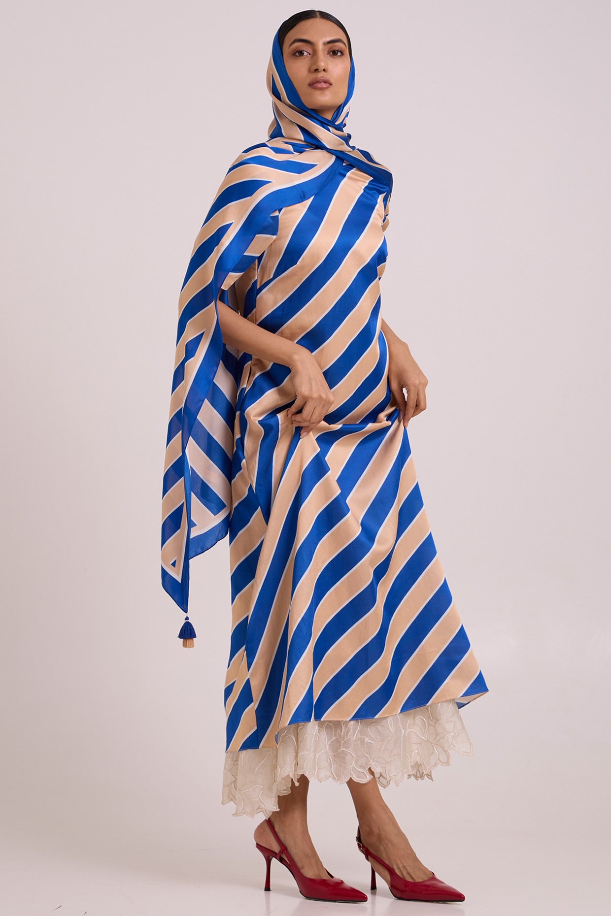 madder madder tea towel tunic dress