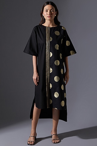 Black Cotton Tunic by House of MANAA