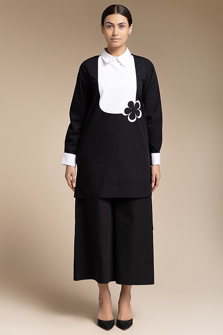 White Cotton Tunic Set by House of MANAA at Pernia's Pop Up Shop