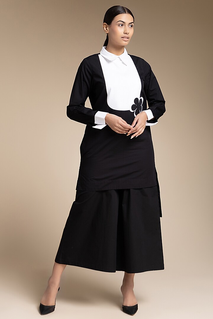 White Cotton Tunic Set by House of MANAA at Pernia's Pop Up Shop