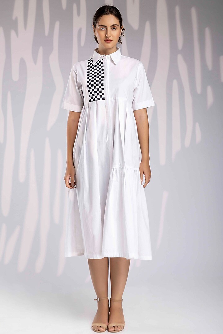 White Cotton Dress by House of MANAA at Pernia's Pop Up Shop 2026