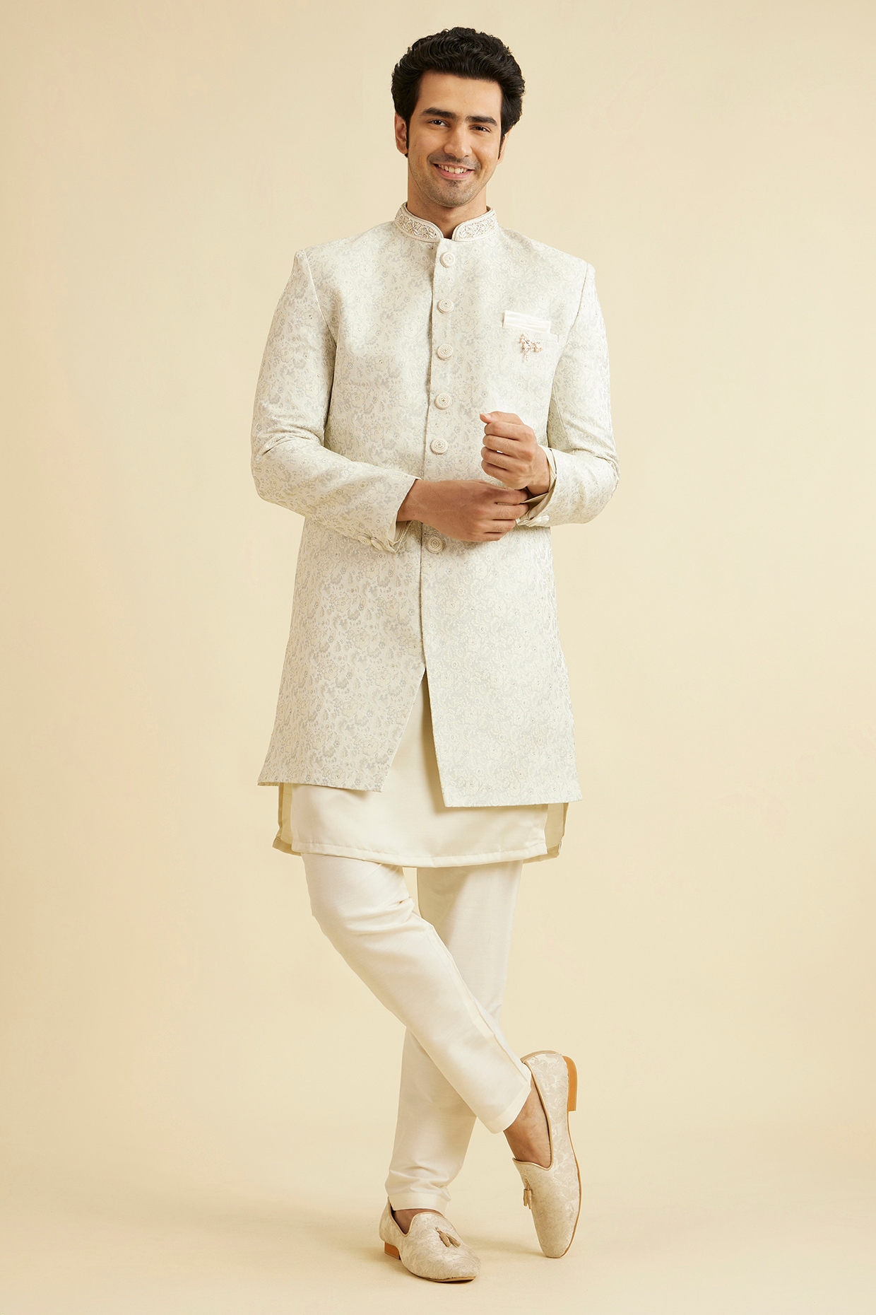 Manyavar indo western for men best sale