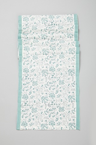 Firozi Block Printed Table Runners by Marabu