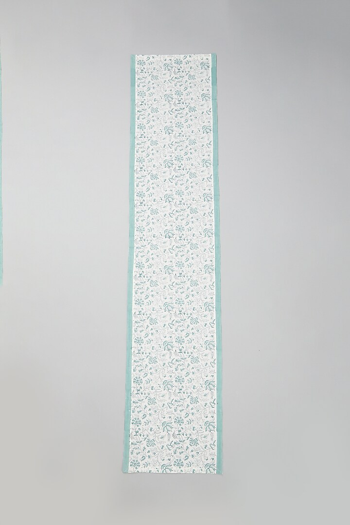 Firozi Block Printed Table Runners by Marabu at Pernia's Pop Up Shop