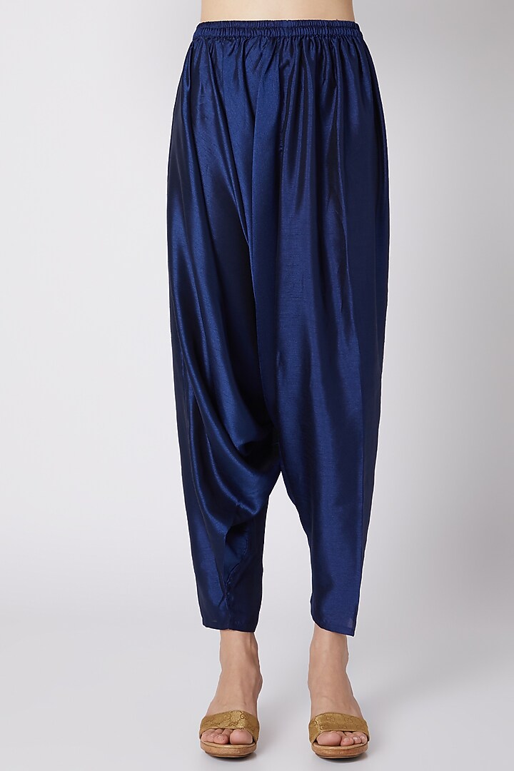 Dark Brown Raglan Sleeved Top With Pants by Mayank Anand & Shraddha Nigam at Pernia's Pop Up Shop