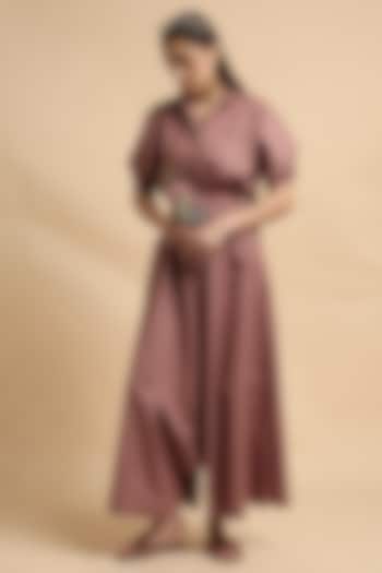 Blush Handspun Cotton Jumpsuit by Mati at Pernia's Pop Up Shop