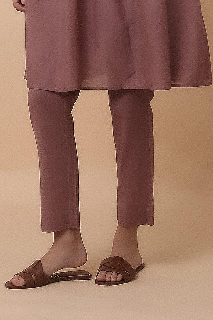 Blush Handspun Cotton Mul Co-ord Set by Mati at Pernia's Pop Up Shop