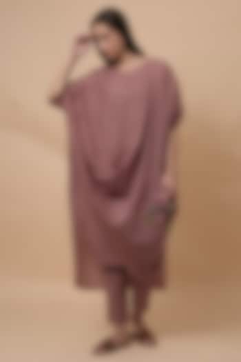 Blush Handspun Cotton Mul Co-ord Set by Mati at Pernia's Pop Up Shop