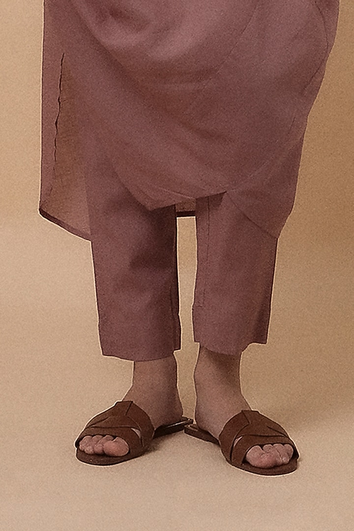 Blush Handspun Cotton Mul Co-ord Set by Mati at Pernia's Pop Up Shop