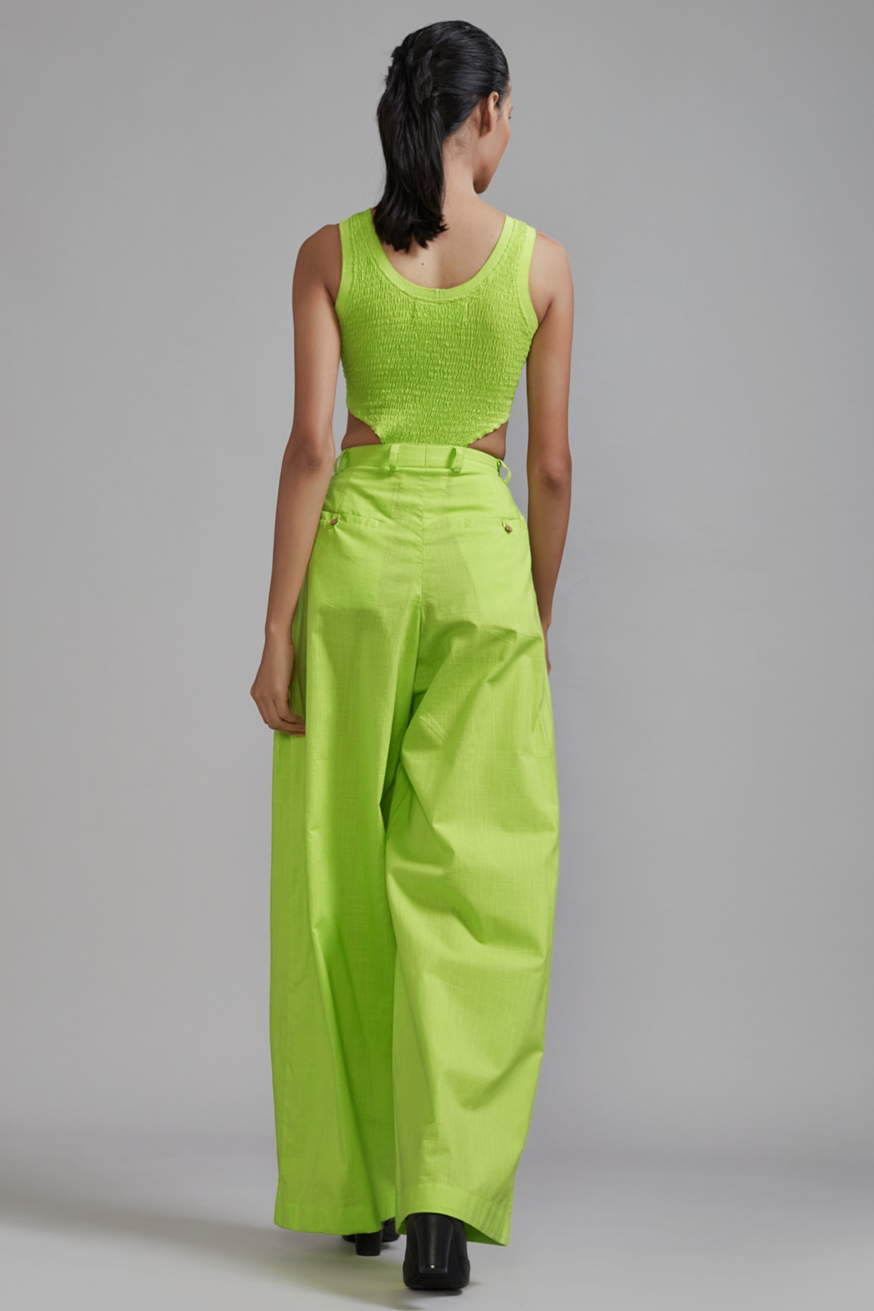 Neon Green Trousers for Women | Lyst UK