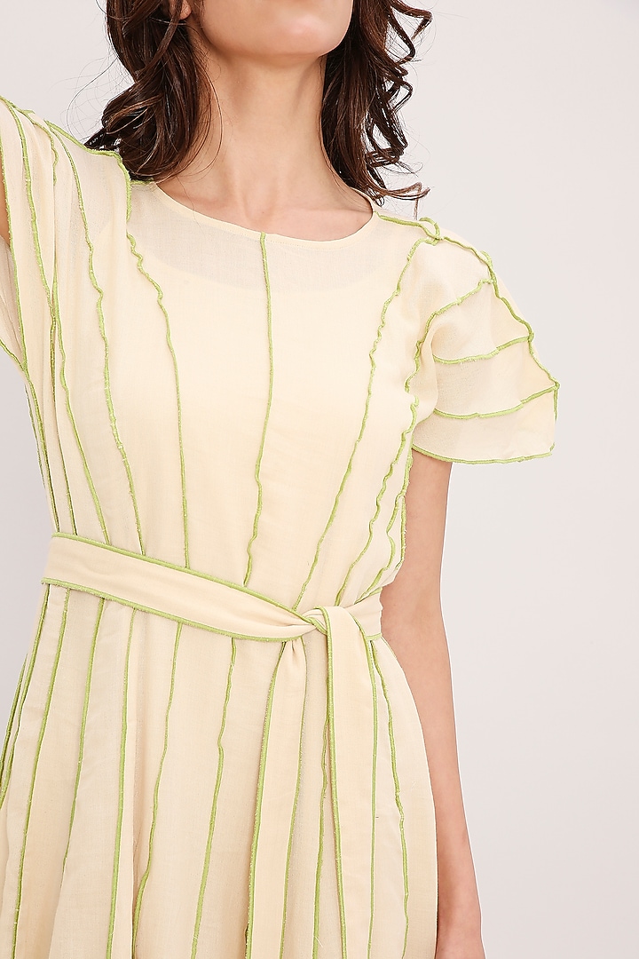 Coco Cream Cotton Hand Embroidered Vacation Dress by Mati at Pernia's Pop  Up Shop 2026