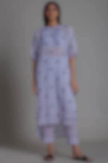 Lavender Handwoven Tunic Set by Mati at Pernia's Pop Up Shop