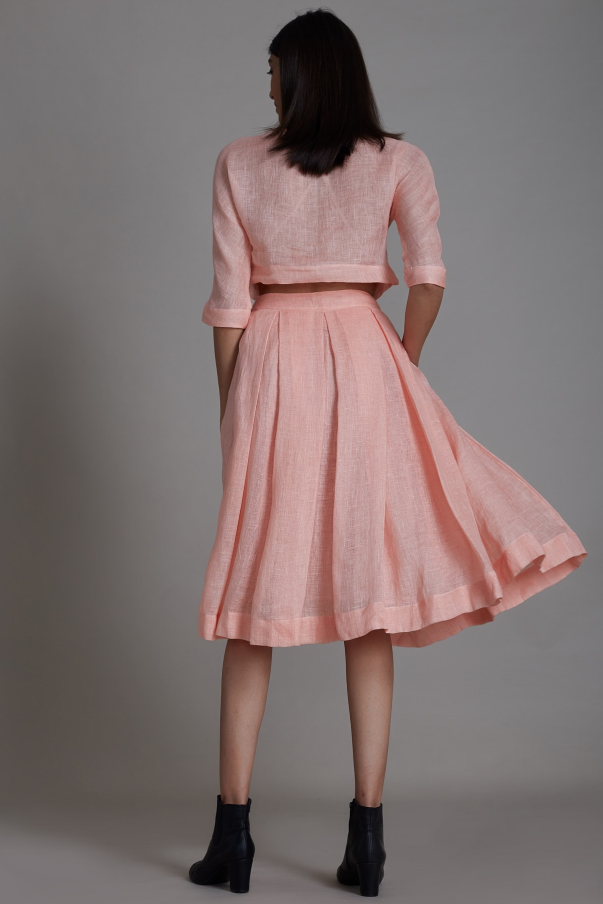 Linen Pull-on Skirt – the thread