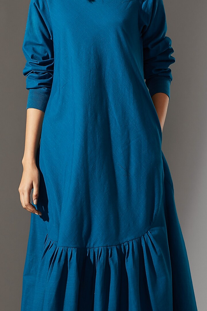 Cobalt Blue Shift Summer Dress by Mati at Pernia's Pop Up Shop