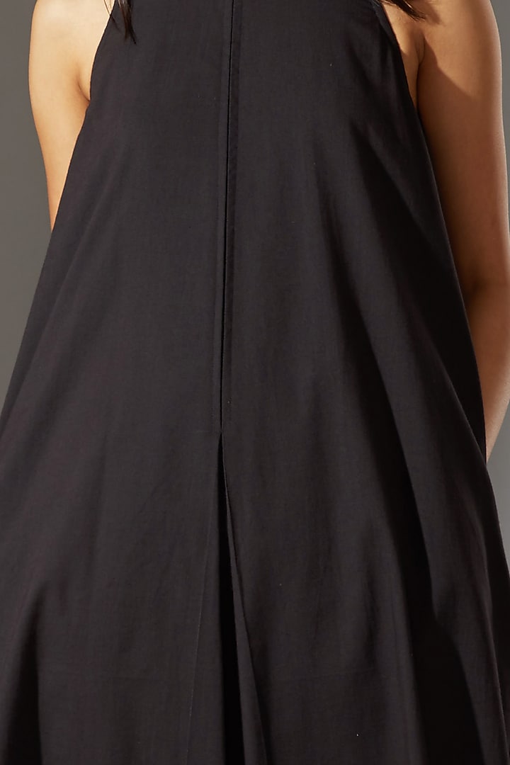 Black Cotton Dress by Mati at Pernia's Pop Up Shop