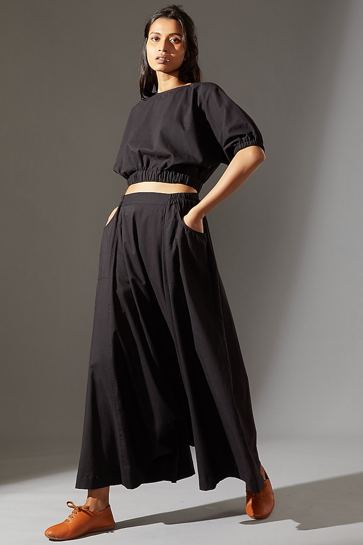 Black Bubble Top by Mati at Pernia's Pop Up Shop