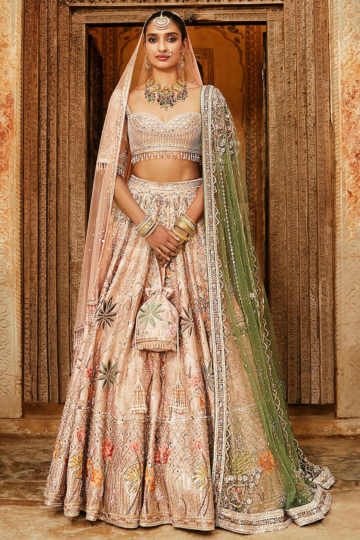 Sabyasachi Brown Lehenga Choli Partywear Lehenga for Women Designer Lehenga  Skirt Bridal Lehenga Blouse Indian Dress Wedding Lehenga Choli - Etsy