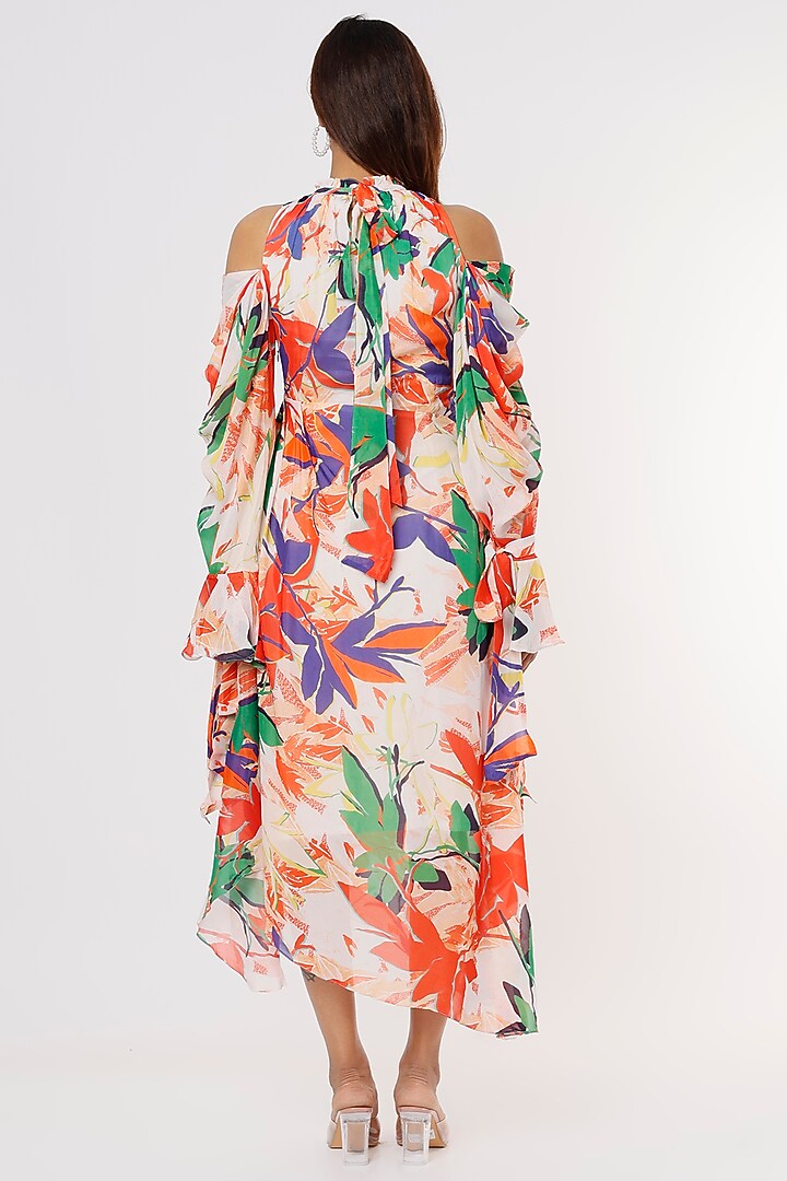 Multi-Colored Asymmetrical Vacation Dress by Mandira Wirk - Resort at Pernia's Pop Up Shop