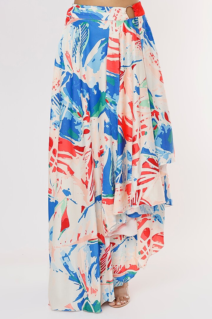 Multi-Colored Asymmetrical Vacation Dress by Mandira Wirk - Resort at Pernia's Pop Up Shop