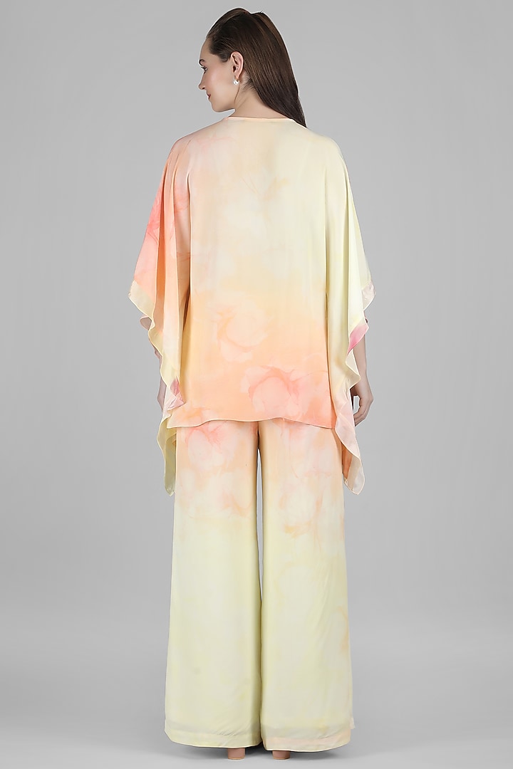 Yellow Viscose Crepe Co-Ord Set by Mandira Wirk - Resort at Pernia's Pop Up Shop