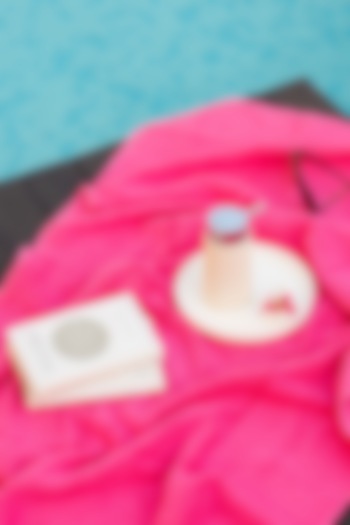 Magenta Hand Towels by By ADAB at Pernia's Pop Up Shop