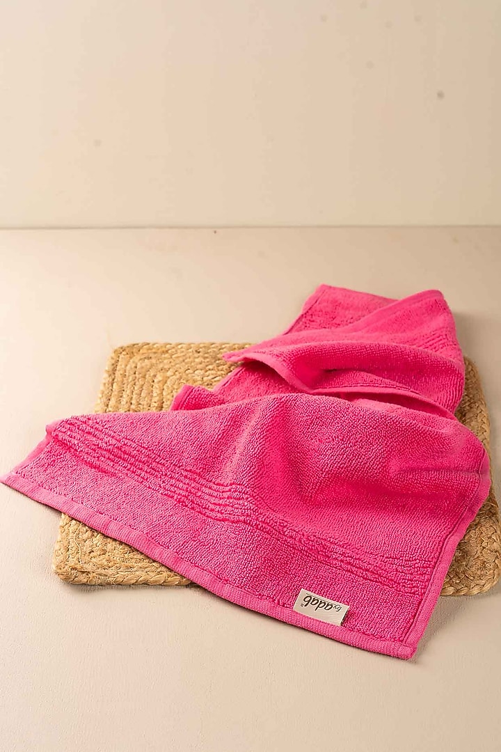 Magenta His & Her Bath Towels by By ADAB at Pernia's Pop Up Shop