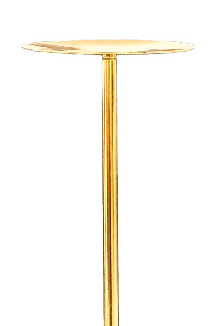 Golden Forest Brown Wood & Metal Candle Holder by IZZHAAR at Pernia's Pop Up Shop