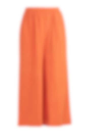 Orange Culottes Pants by Mati at Pernia's Pop Up Shop