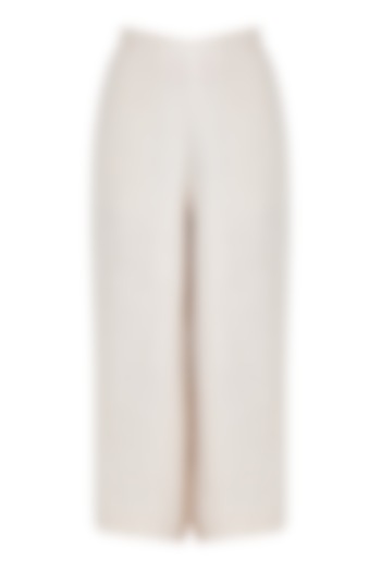 Ivory Cropped Pants by Mati