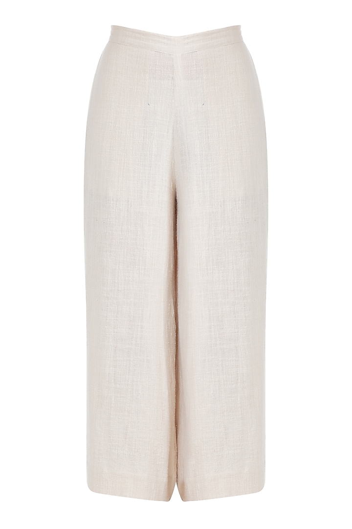Ivory Cropped Pants by Mati