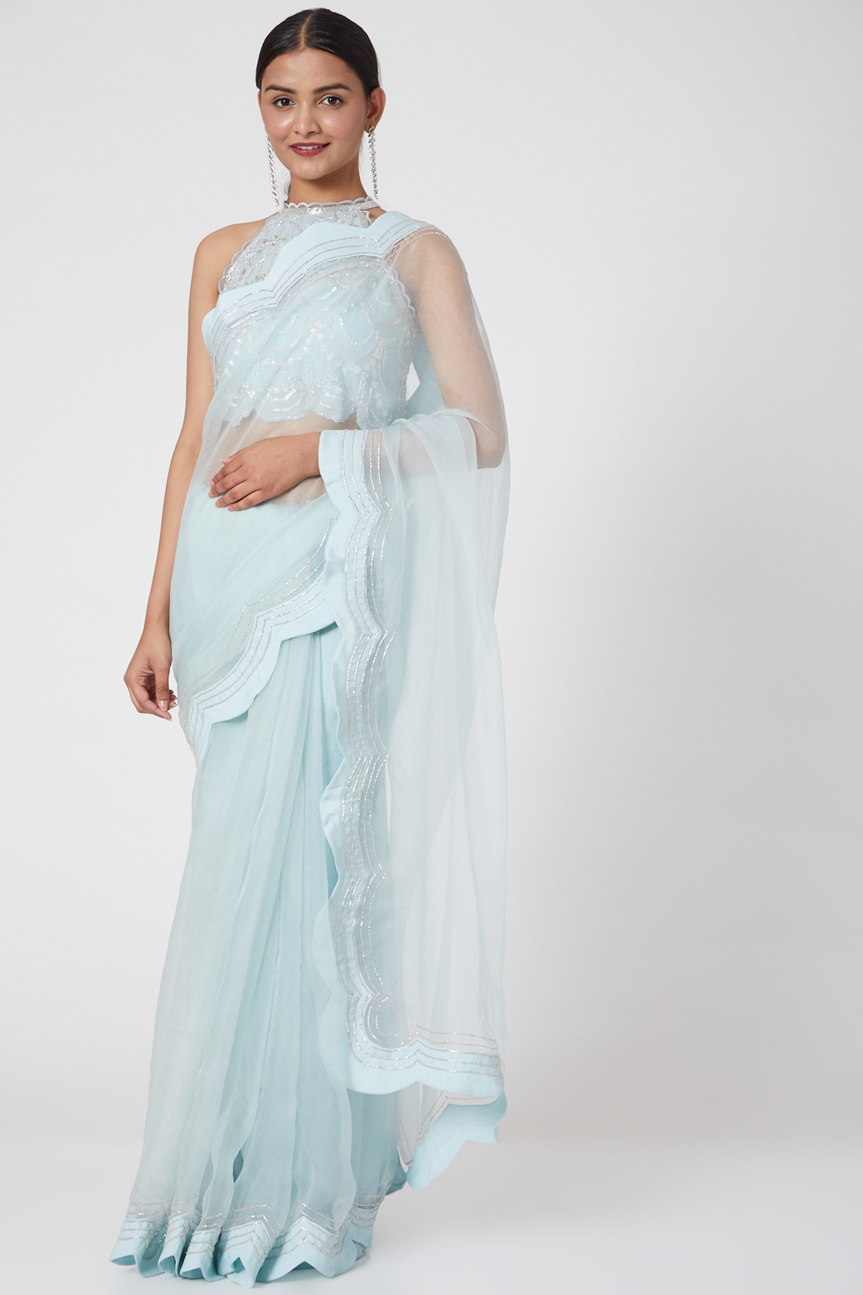 cocktail sarees online